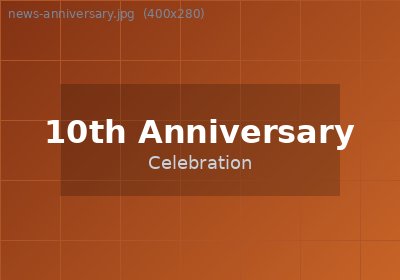 10th Anniversary Celebration